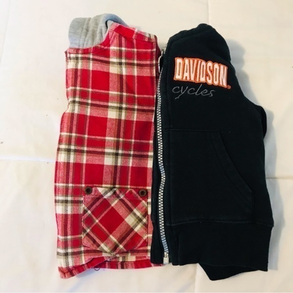 Lot Harley-Davidson Kids motorcycle Motorclothes Zip up Hoodie Size 18 Month 18M